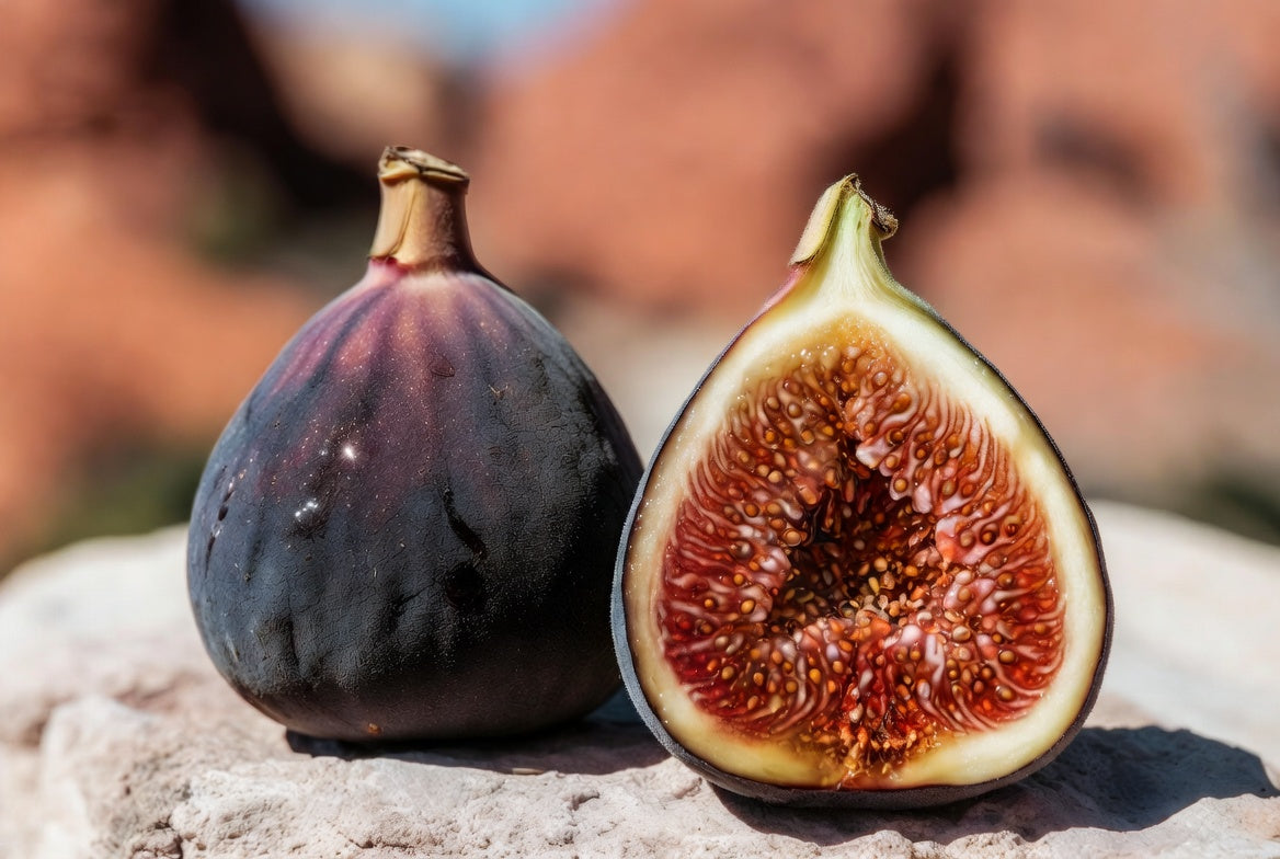 Col de Dame Noir (Vasile) Fig Tree Cutting – Elegant Black Fig with Rich Jammy Flavor, Desert-Adapted Starter Plant
