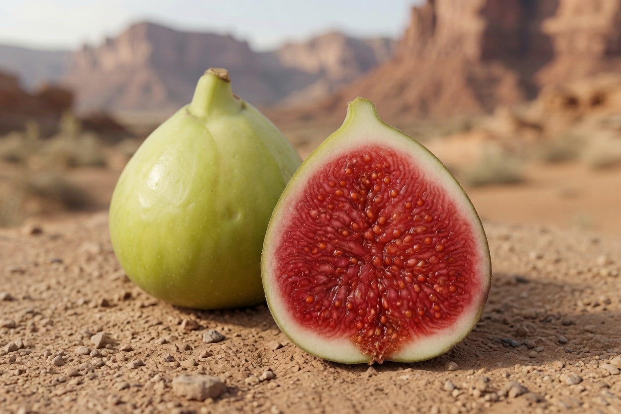 White Madeira #2 Fig Tree – Rare Light Green Fig with Intense Strawberry-Berry Flavor